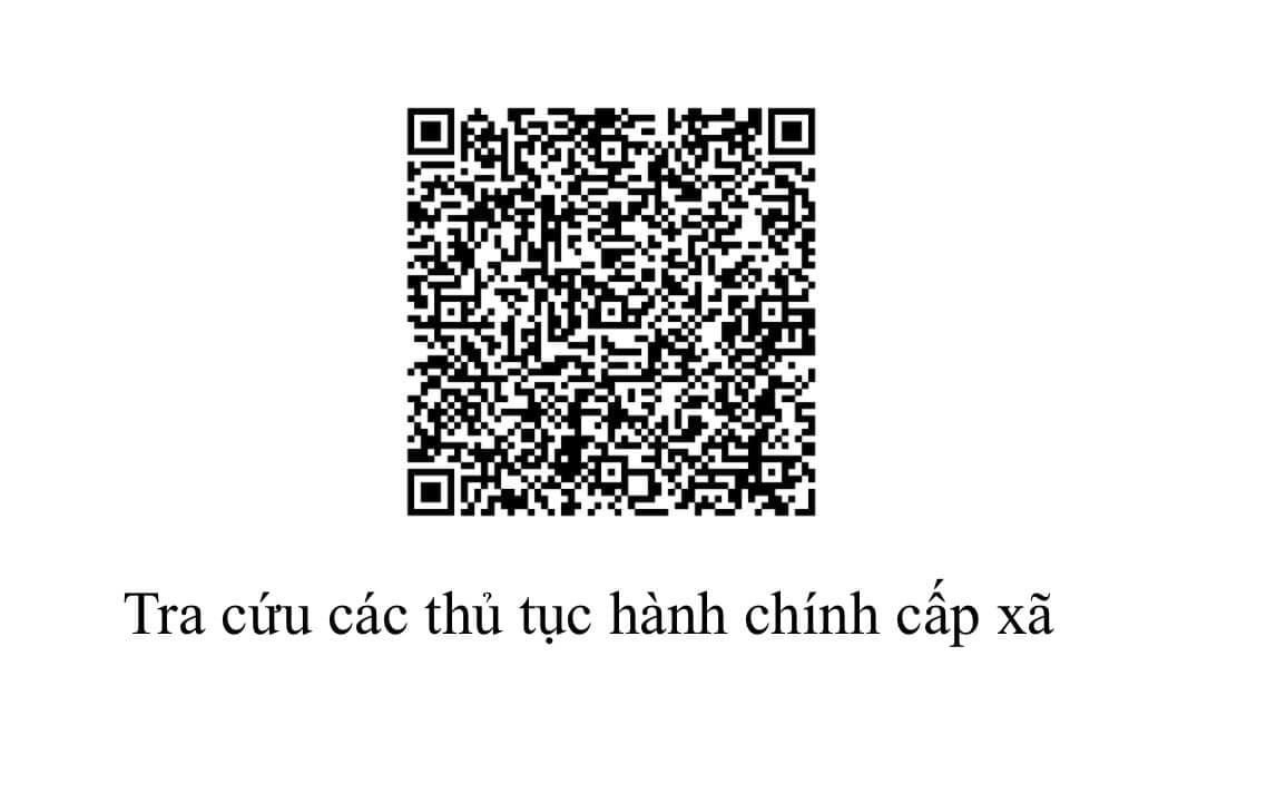 Thực hiện quyét ứng dụng mã QR Code để truy cập tìm hiểu, tra cứu các thủ tục hành chính cấp xã  thực hiện giải quyết thủ tục hành chính tại UBND xã Bình Hòa